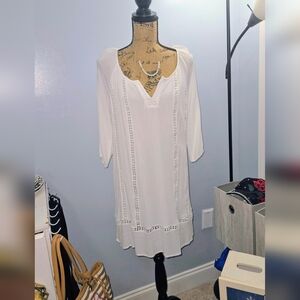XL White Dress
